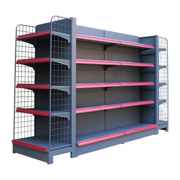 supermarket bread display shelf